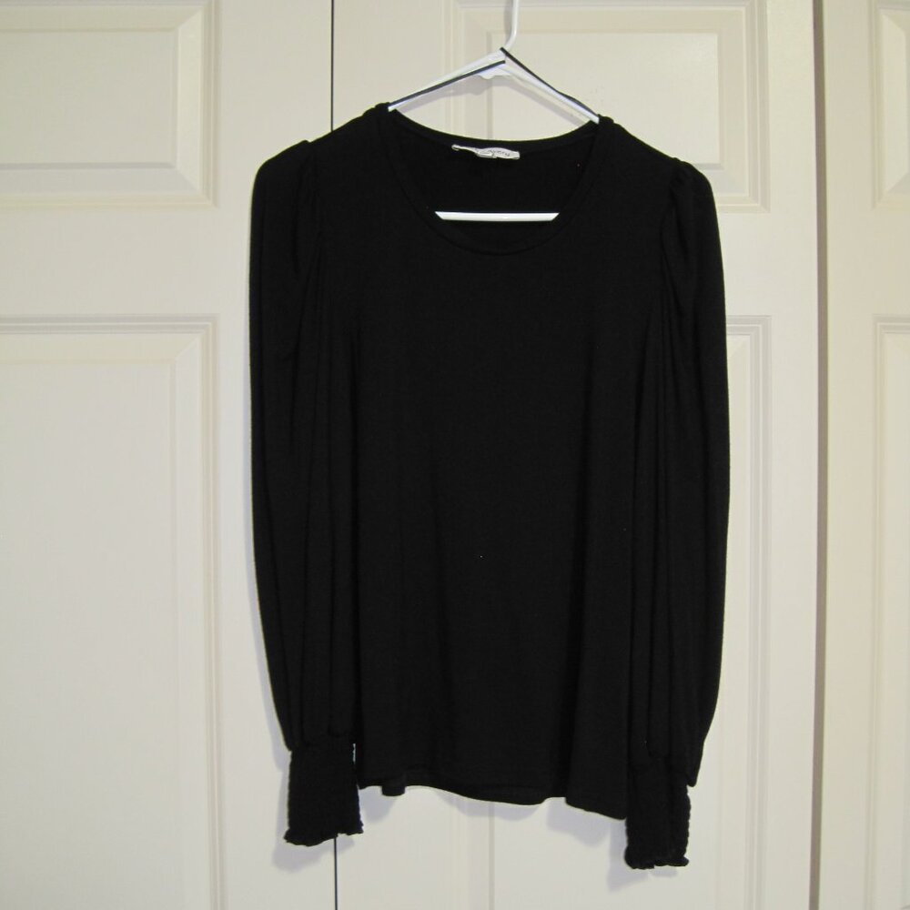 Jack + Avery Elegant Black Women's Blouse
